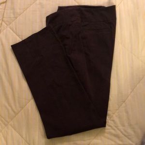 Chicos brown polyester dress pants size 15